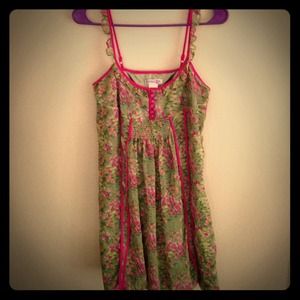 XS Kensie Girl Chiffon Dress