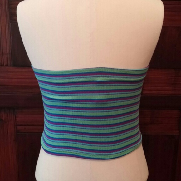 Multi Colored Tube Top - Picture 2 of 3