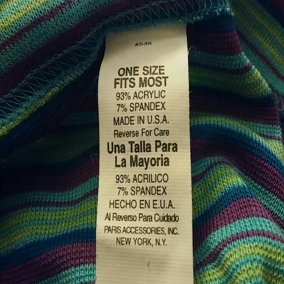 Multi Colored Tube Top - Picture 3 of 3