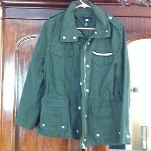 H&M army green jacket