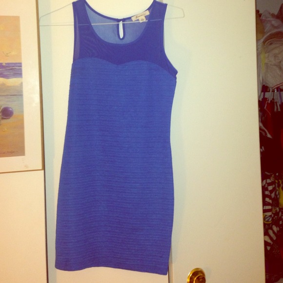 Two bodycon dresses.