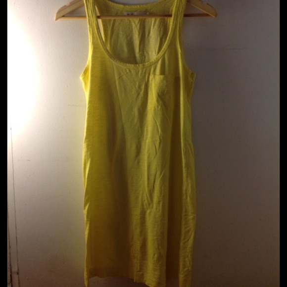 Happy yellow dress.