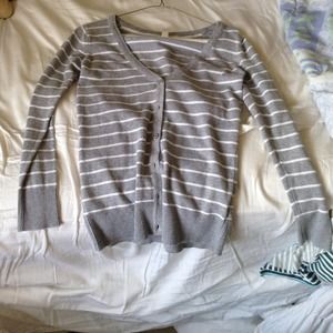 Stripped Cardigan