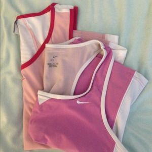 Nike workout tops