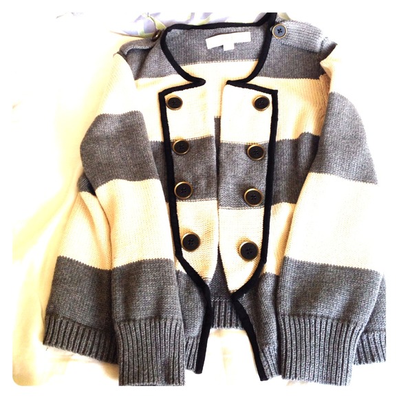 Button up sweater