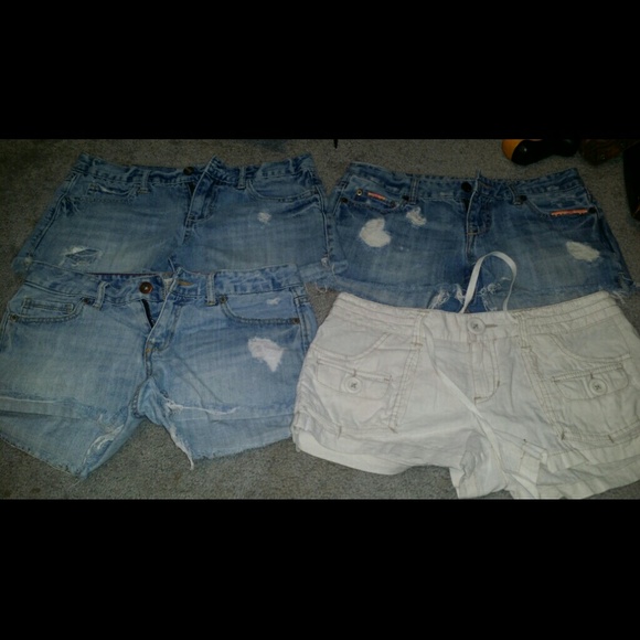 4 pairs of shorts