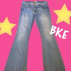 BKE star flare jeans