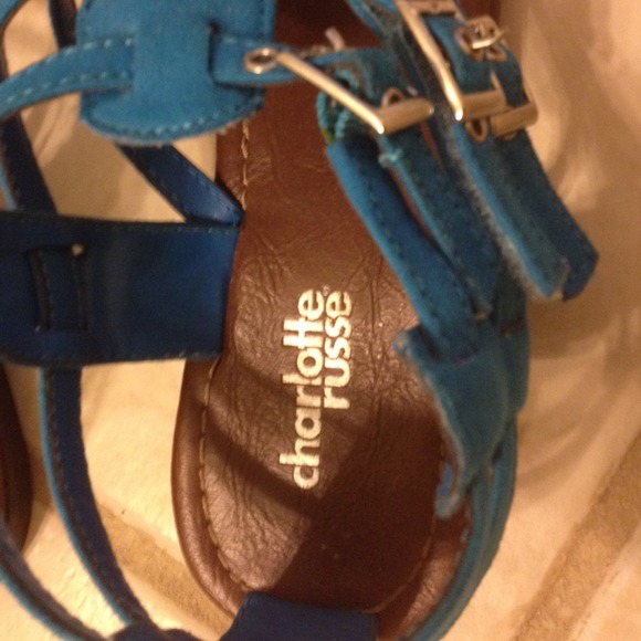 blue sandals - Picture 3 of 5