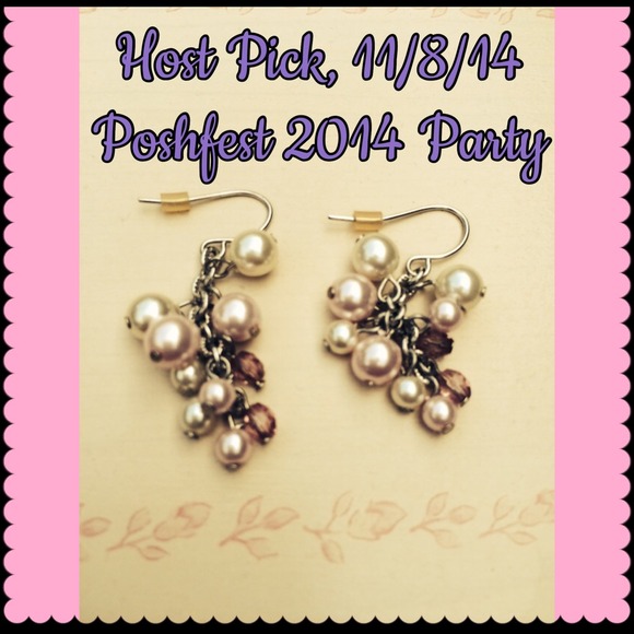๐HOST PICK๐Premier Designs Silver Pearl Earrings - Picture 2 of 3