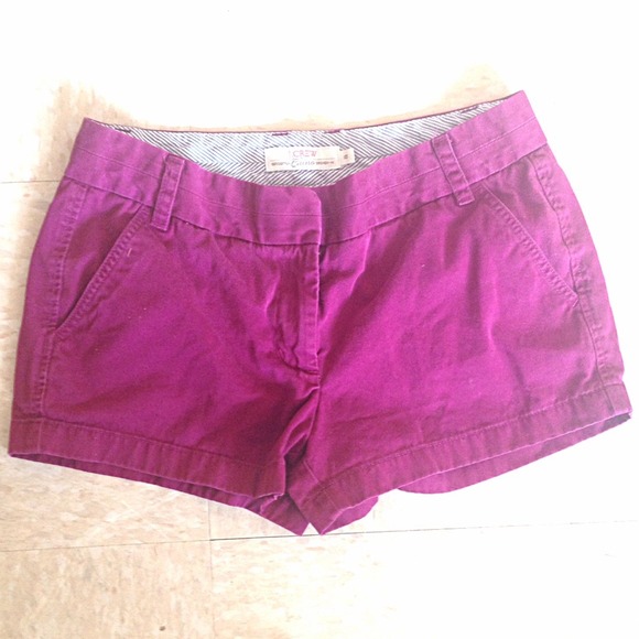 Berry 3-inch J Crew Chino Shorts