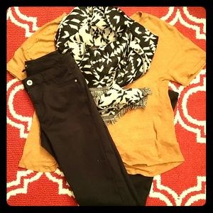 H&M Skinny Regular Dark Wash Jeans