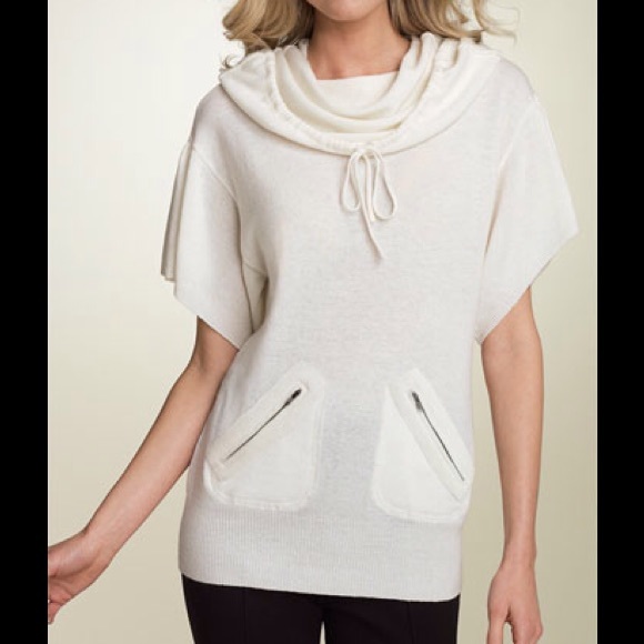 BCBGMaxAzria Sweaters - BCBGMAXazria BLACK cowl neck sweater