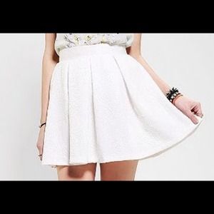 White Urban Outfitters Skater Skirt
