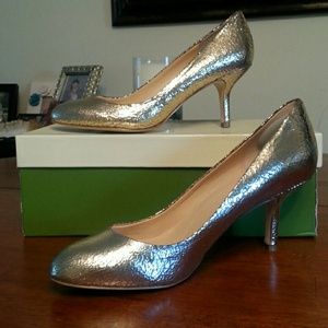 Kate Spade Gratistoo Platinum Crackle Metallic Nap