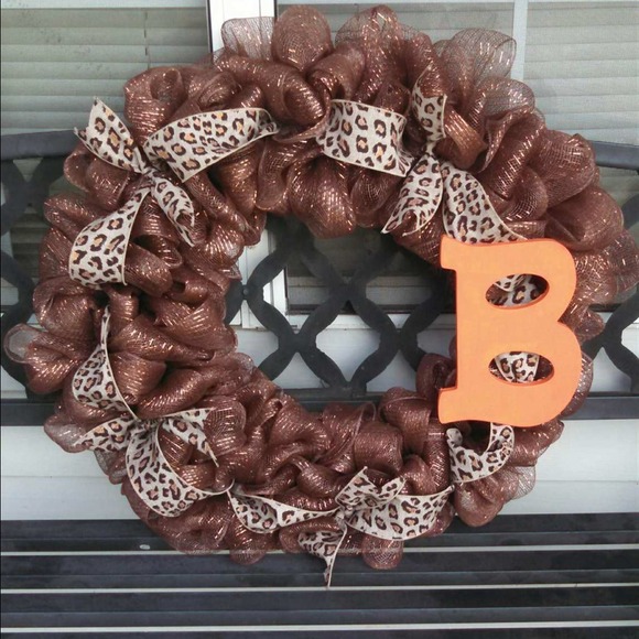 Leopard print wreath - Picture 1 of 1