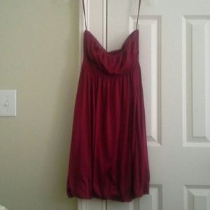 Maroon dress