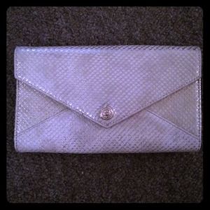 Gold Rebecca minkoff wallet/ clutch