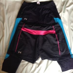 Under Armour Capri and Short Set