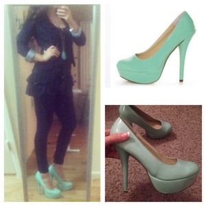 Mint Patent Pumps