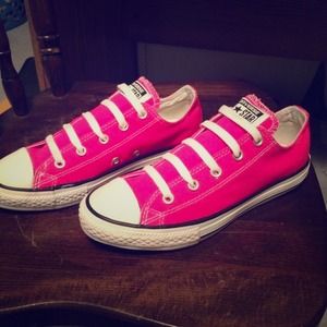 Hot Pink Converse!!