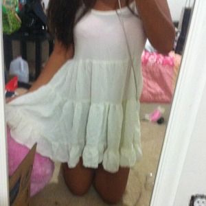 *TRADING* White Jada Dress