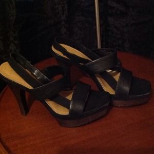 Nine West Leather Heels