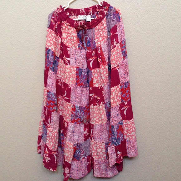 Bohemian Freespirited Pink Broomstick Gypsy Skirt