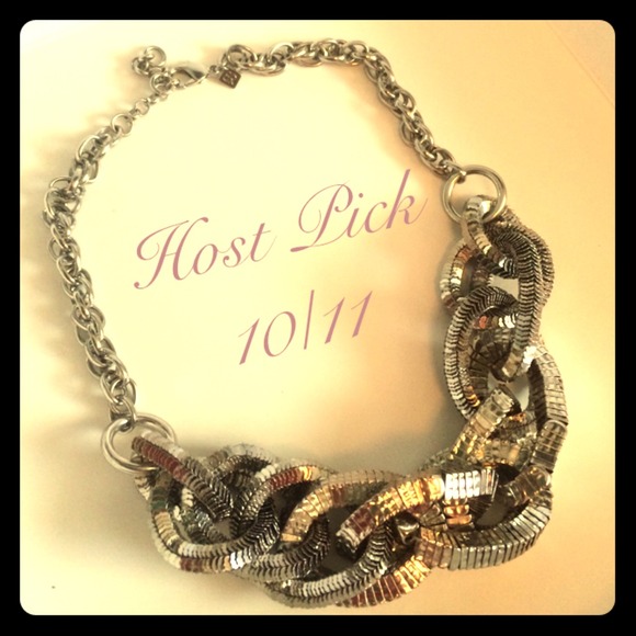 Banana Republic Jewelry - 🎉HP🎉 Silver Link Necklace - 10"