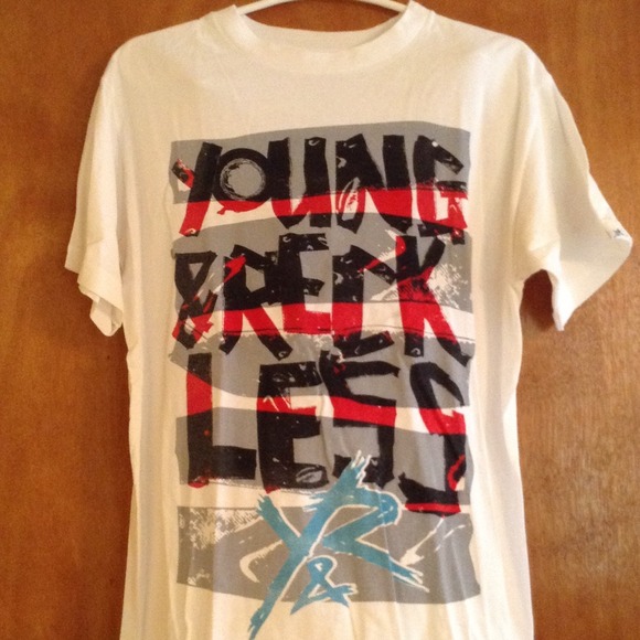 Men's Young & Reckless shirt.