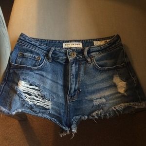 High waisted shorts