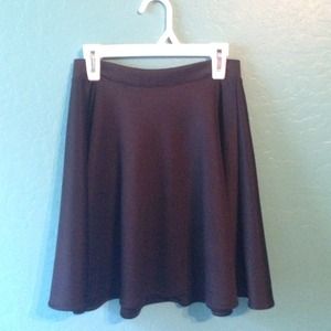 Black skater skirt!