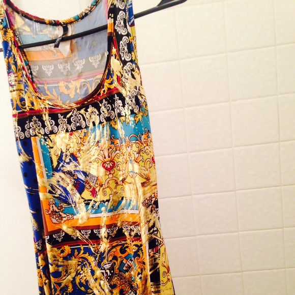 Asian long dress