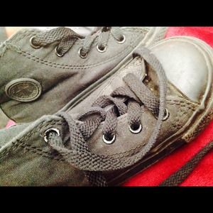 Toddler black Chuck Taylor Shoes