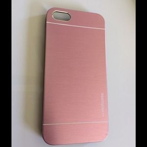 Metallic phone case for iPhone 5/5s