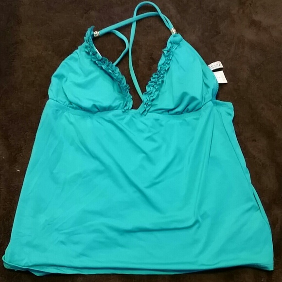 Teal Tankini