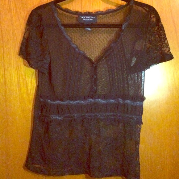 Vintage style lace short sleeve