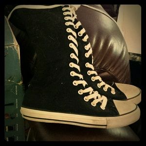 Knee High chucks not name brand