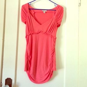 Coral Blouse