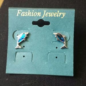 Dolphin earrings