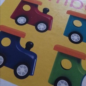 Kids fold out number book.