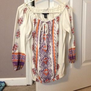 Cute 3/4 sleeve top
