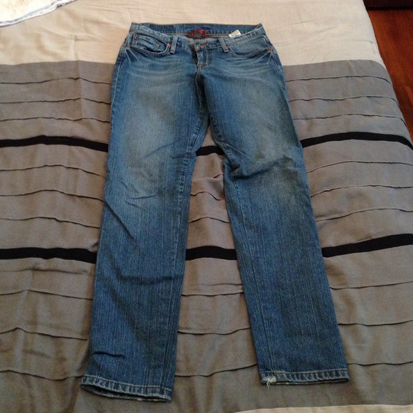 Lucky jeans.