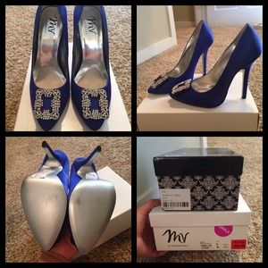 Royal blue MV by Martinezvalero pumps