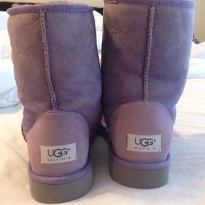 Purple UGG boots