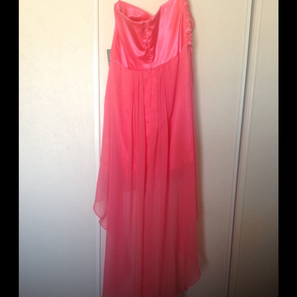 REIGN ON SEQUIN STRIPED HIGH-LOW DRESS - Picture 4 of 4