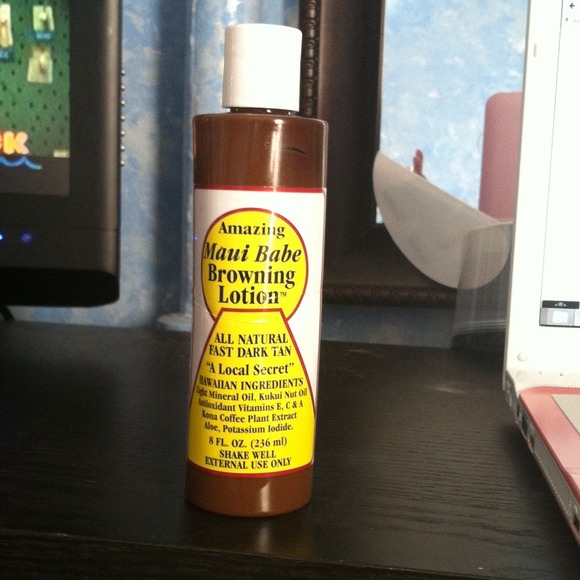 Amazing Maui babe browning lotion
