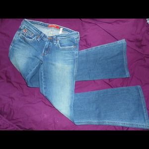 Big star low flared b17 jeans sz24r