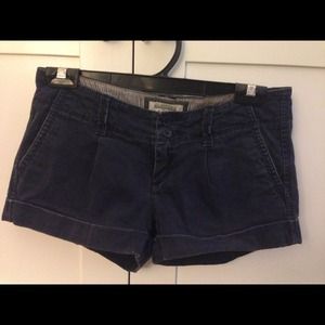 Abercrombie & Fitch navy shorts