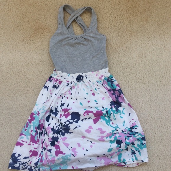 Aeropostale Dresses & Skirts - Floral print racer back cotton dress