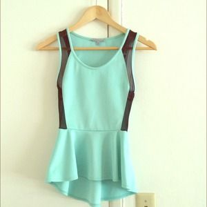❌Sold in a yardsale❌💙Charlotte Russe Peplum 💙